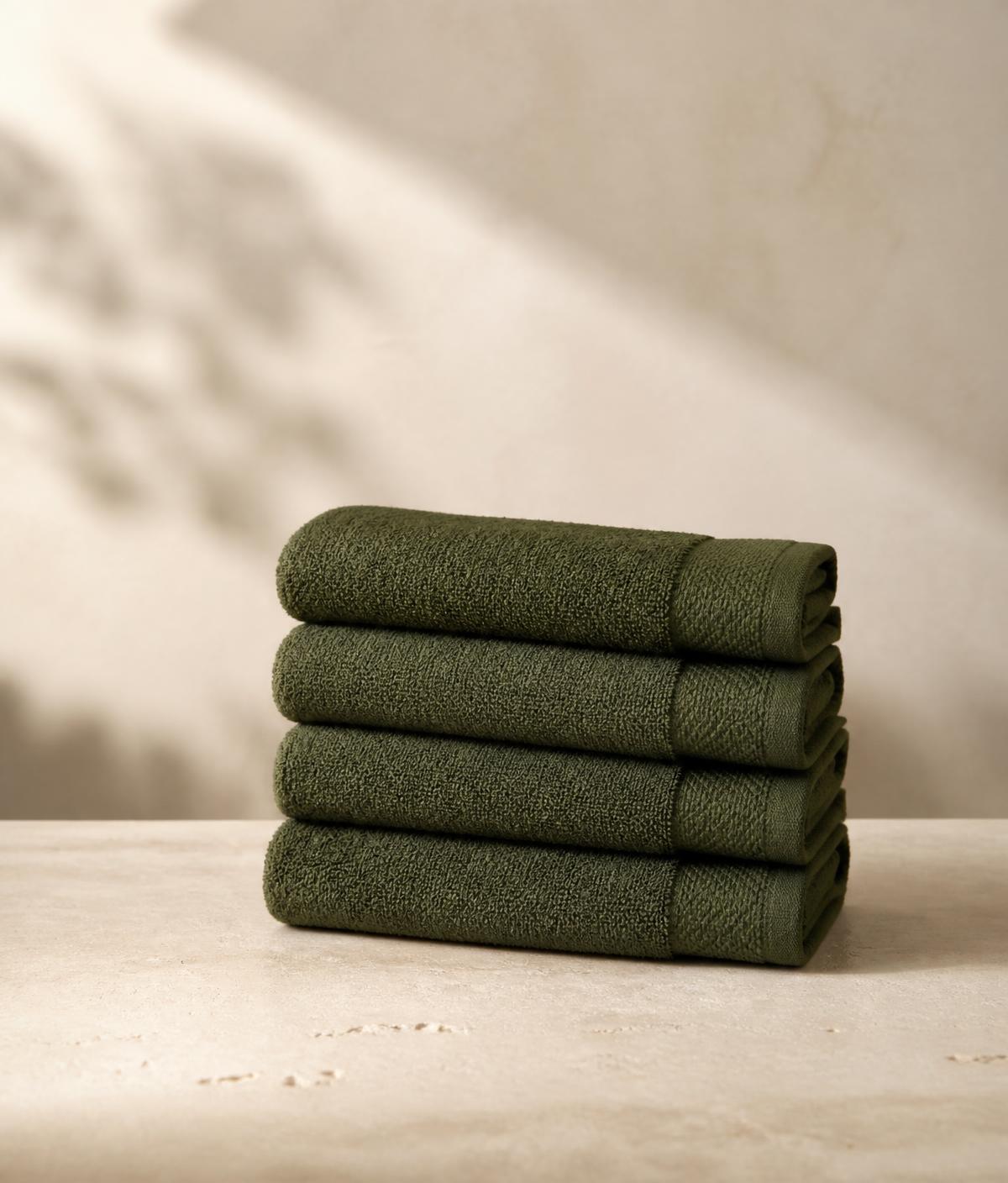 Face Towel, Set of Four